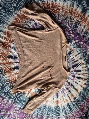 Very J Dusty Rose Lightweight Pocket Sweater
